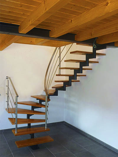 escaleras en bizkaia-bilbao a medida especialista en escaleras de madera y hierro lacado