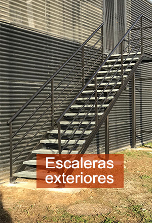 escaleras para uso en exteriores en arrasate mondragón, escaleras con productos y materiales resistentes para la zona de arrasate